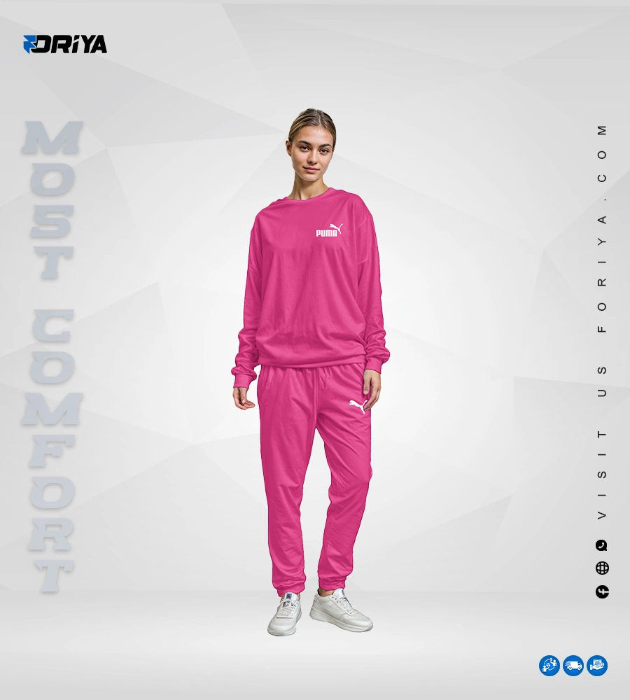 Women Tracksuit set Rani golapi